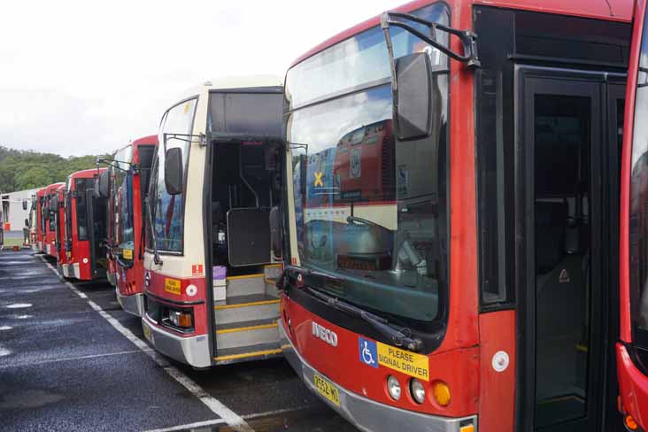 Red Bus Irisbus Metro Express 31 & 44 and Hino RG230 76